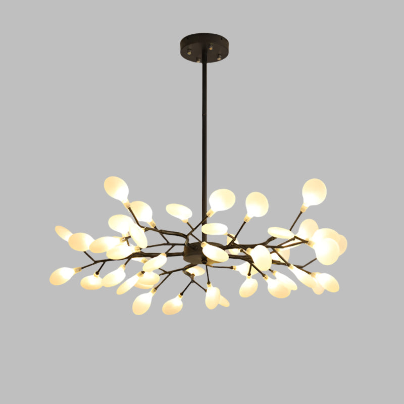Żyrandol LED Lyra Branch do salonu i jadalni Minimalistyczna lampa sufitowa | Lersk