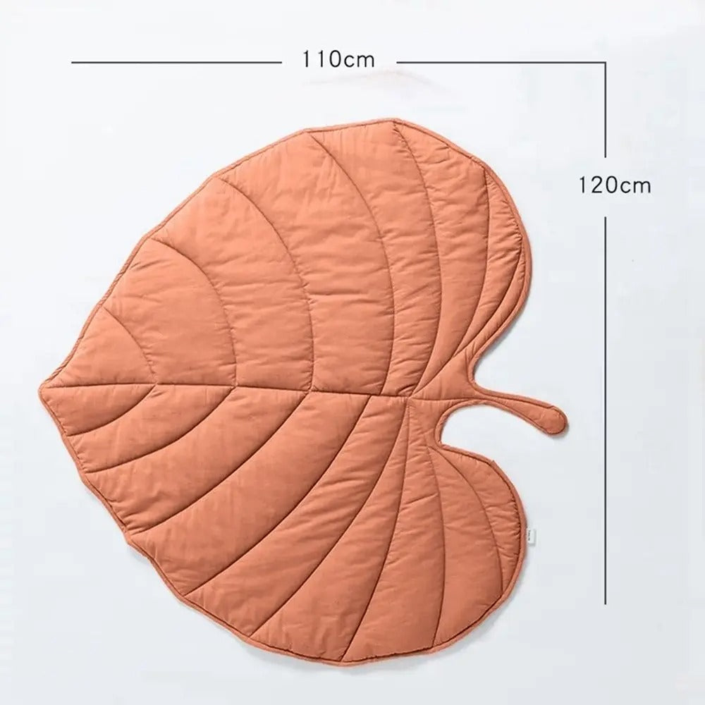 Breathable Cooling Dog Mat Keeps Pets Cool Leaf Shaped Washable | Lersk