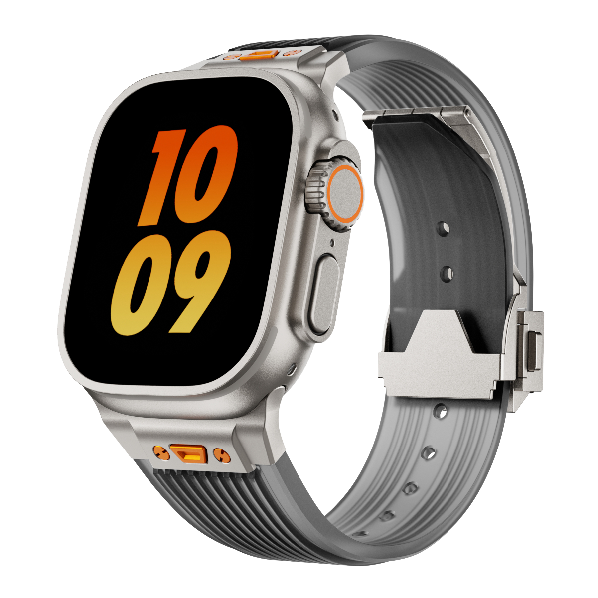 Avela transparentes Silikonarmband für Apple Watch | Lersk