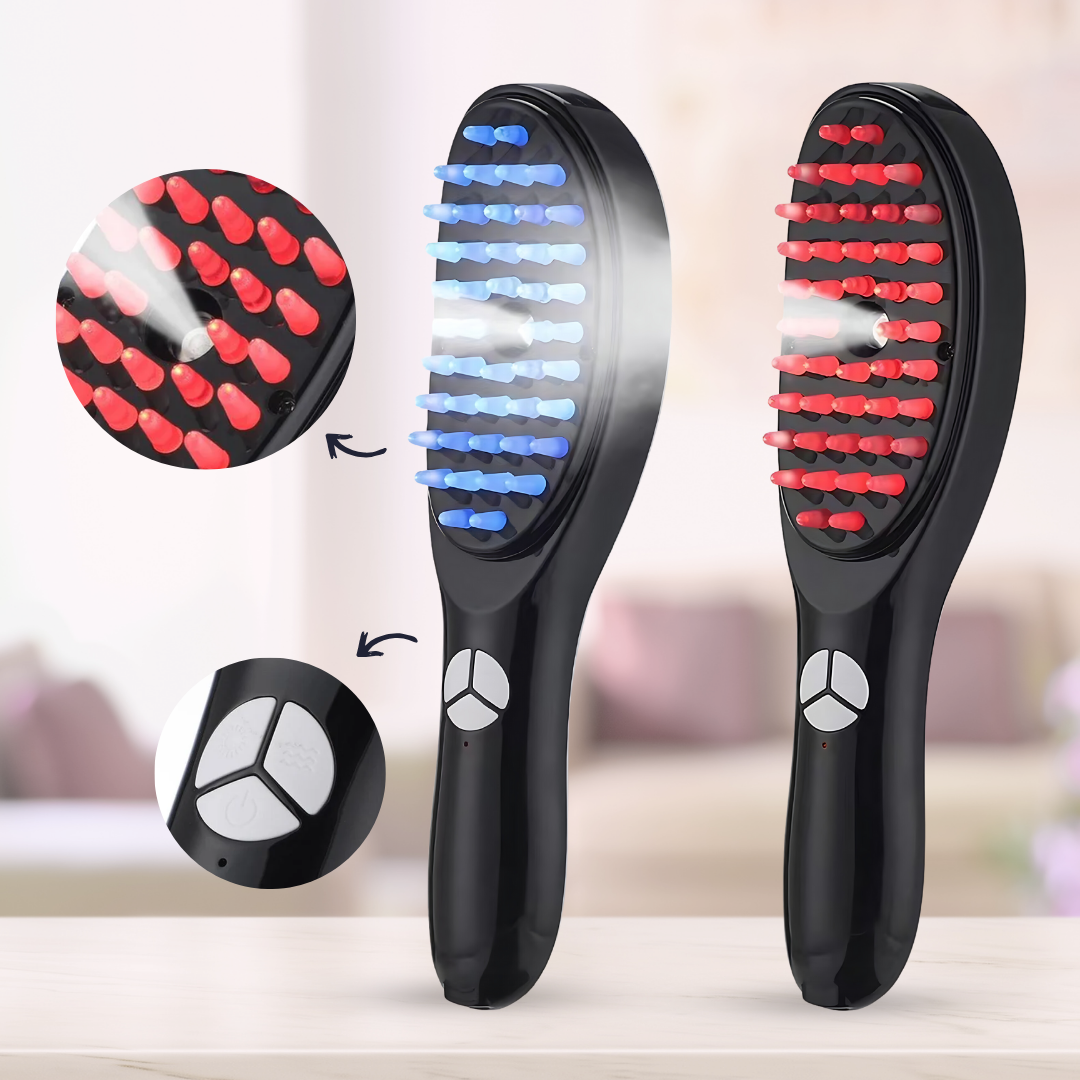 LumaRevive | 4-in-1 Red Light Hair and Scalp Therapy Brush