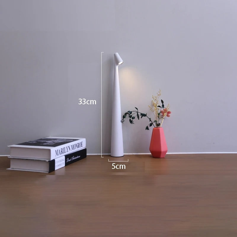Rechargeable Nordic Minimalist Cordless Table Lamp With LED | Lersk