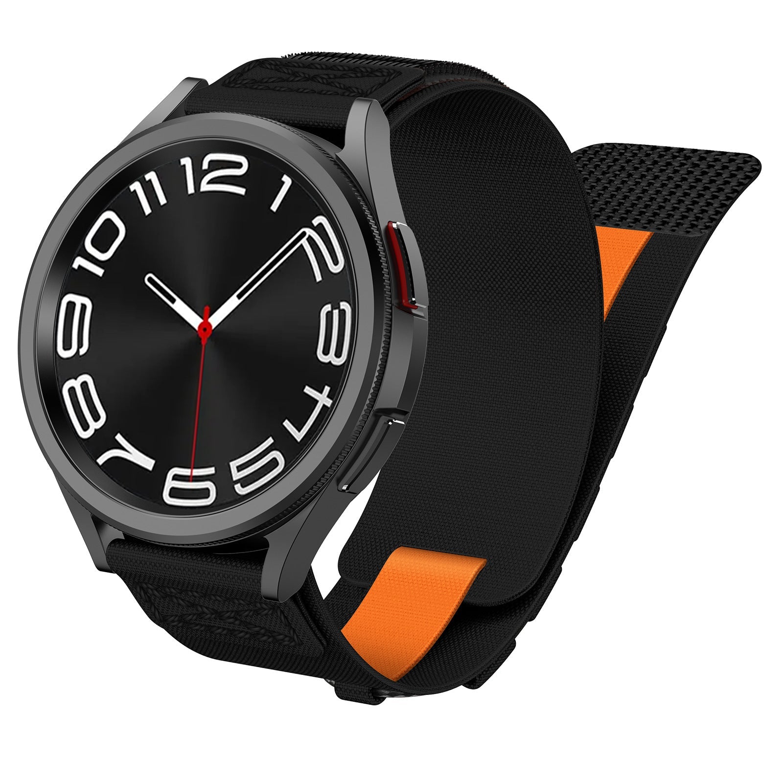 TrailGuard Outdoor-Taktik-Nylonarmband kompatibel mit Samsung Galaxy Watch 4/5/6/7 | Lersk