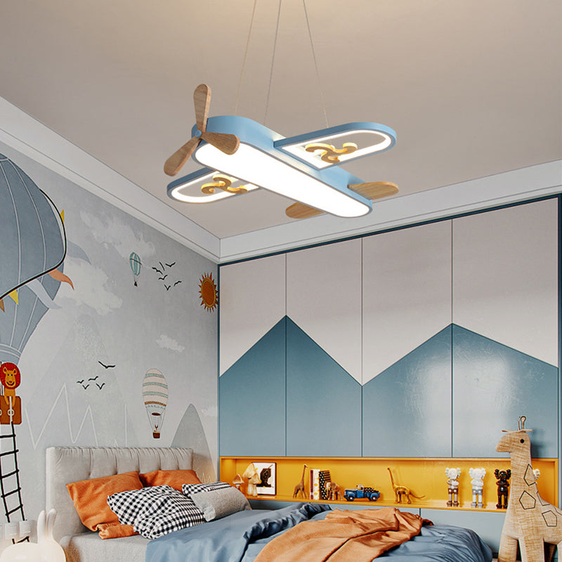 LumaPlane LED Flugzeug-Hängeleuchte für Kinderzimmer | Lersk