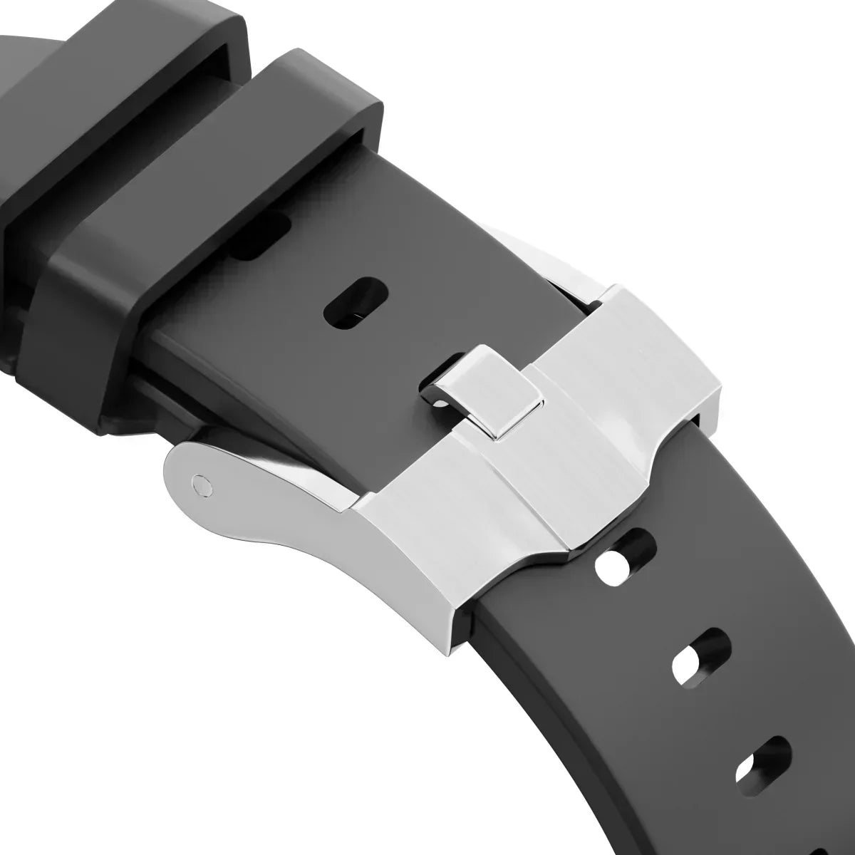 Deluxe Aurion kovová hlava silikonový řemínek pro Apple Watch | Lersk
