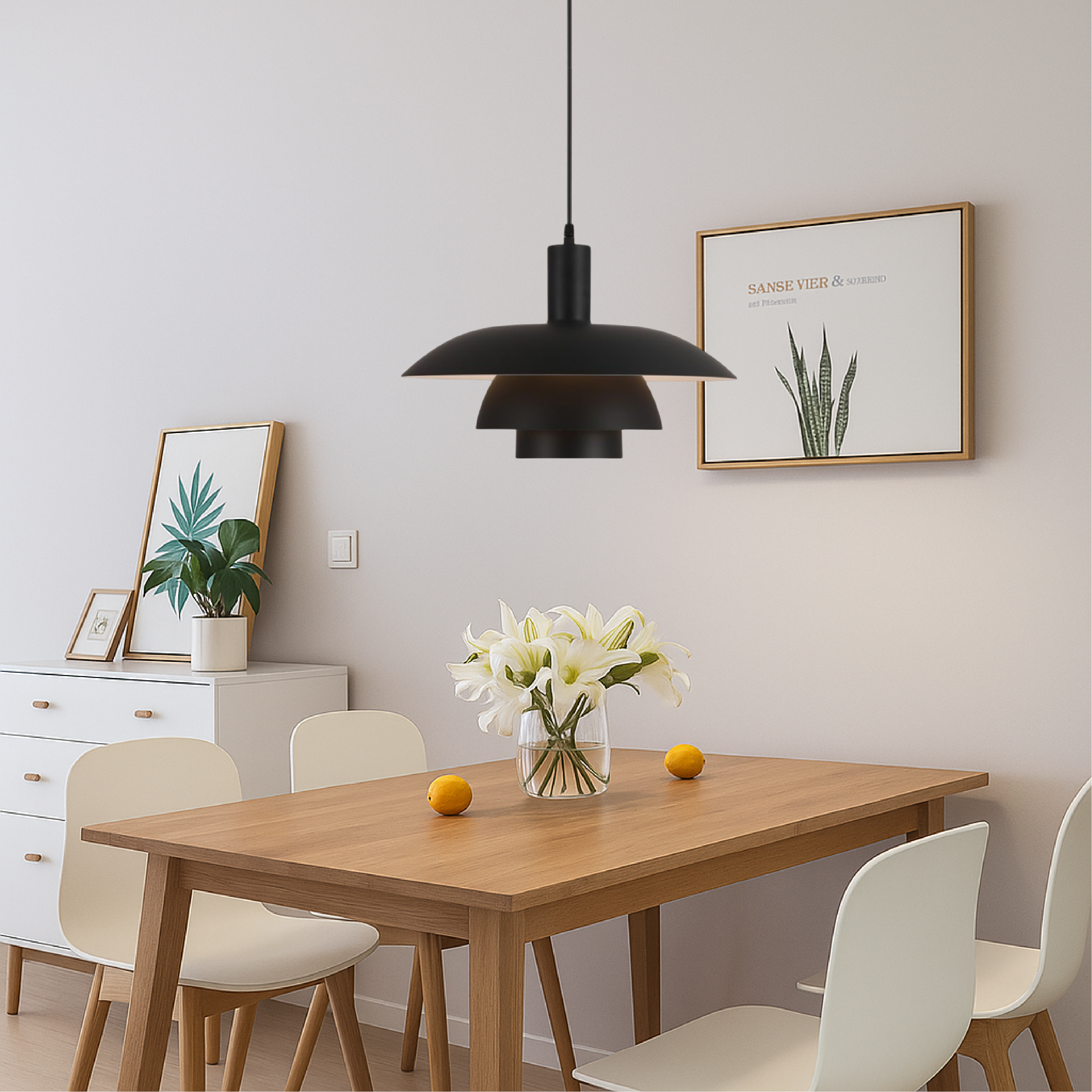 Nordela Danish LED Pendant Light Dimmable For Dining Room | Lersk