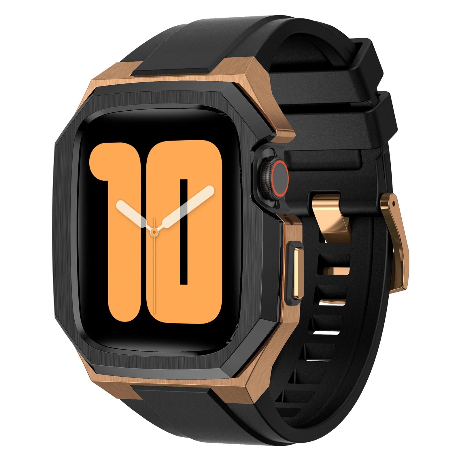 Rivelle Stainless Steel Case With Rubber Band for Apple Watch | Lersk