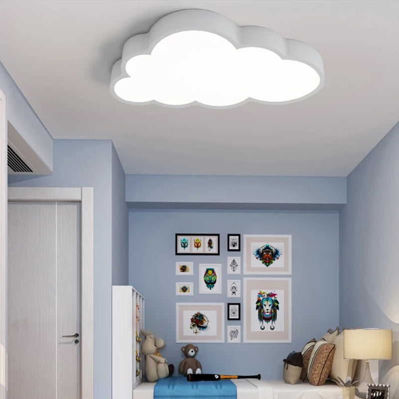 CloudGlow Kids LED skylys til tak for barnerom | Lersk