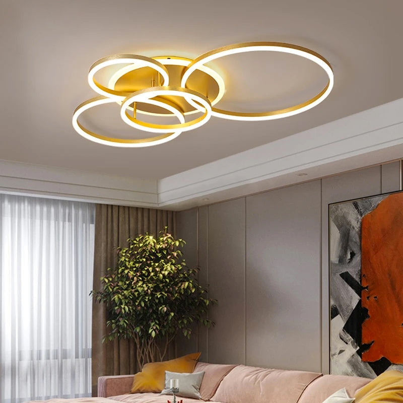 LunaRing LED-Deckenleuchte mit sanftem, beruhigendem Umgebungslicht | Lersk