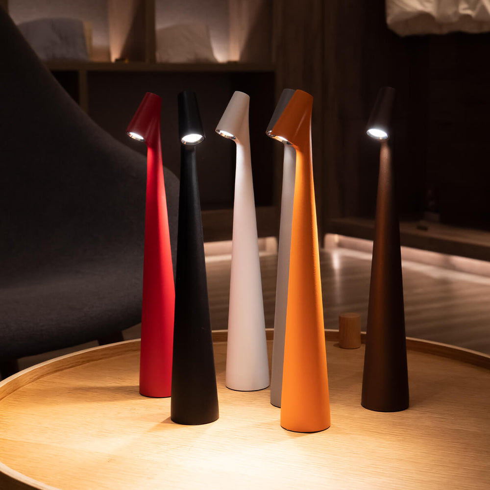 Rechargeable Nordic Minimalist Cordless Table Lamp With LED | Lersk