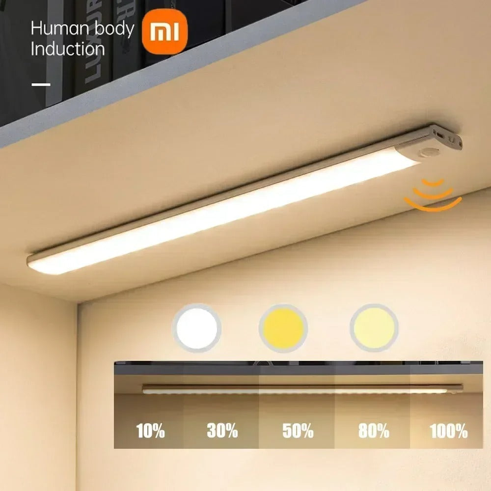 Luz LED inalámbrica para armario con sensor de movimiento para cocina | Lersk