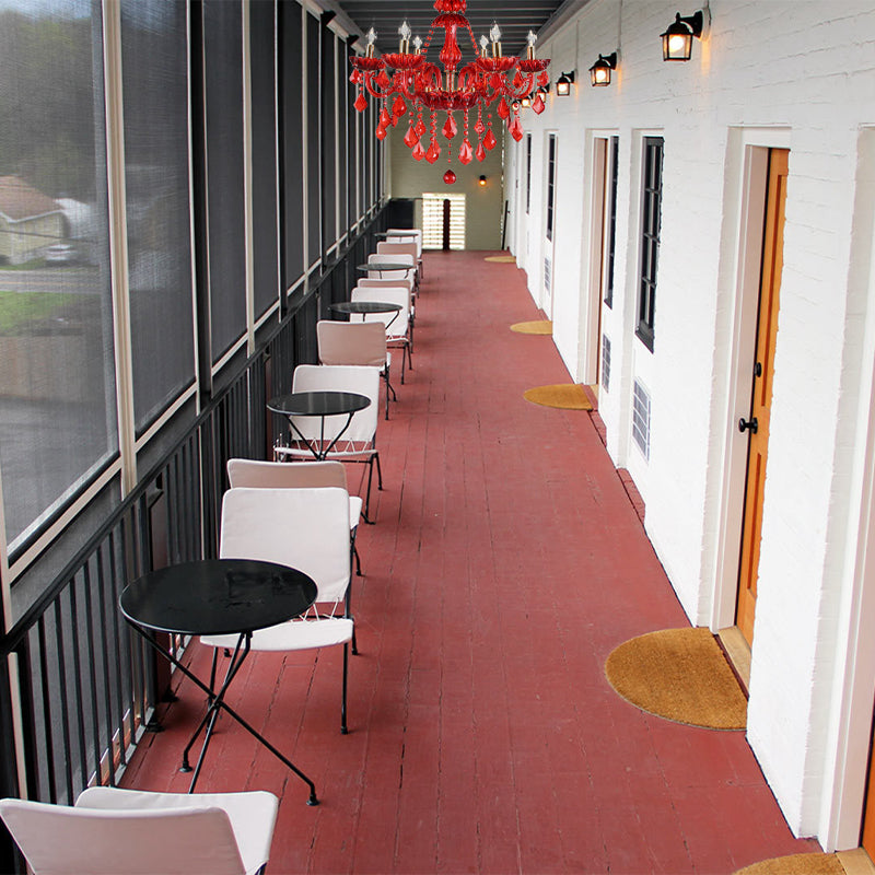 Luminra Crimson Crystal lustr pro moderní obývací pokoje | Lersk