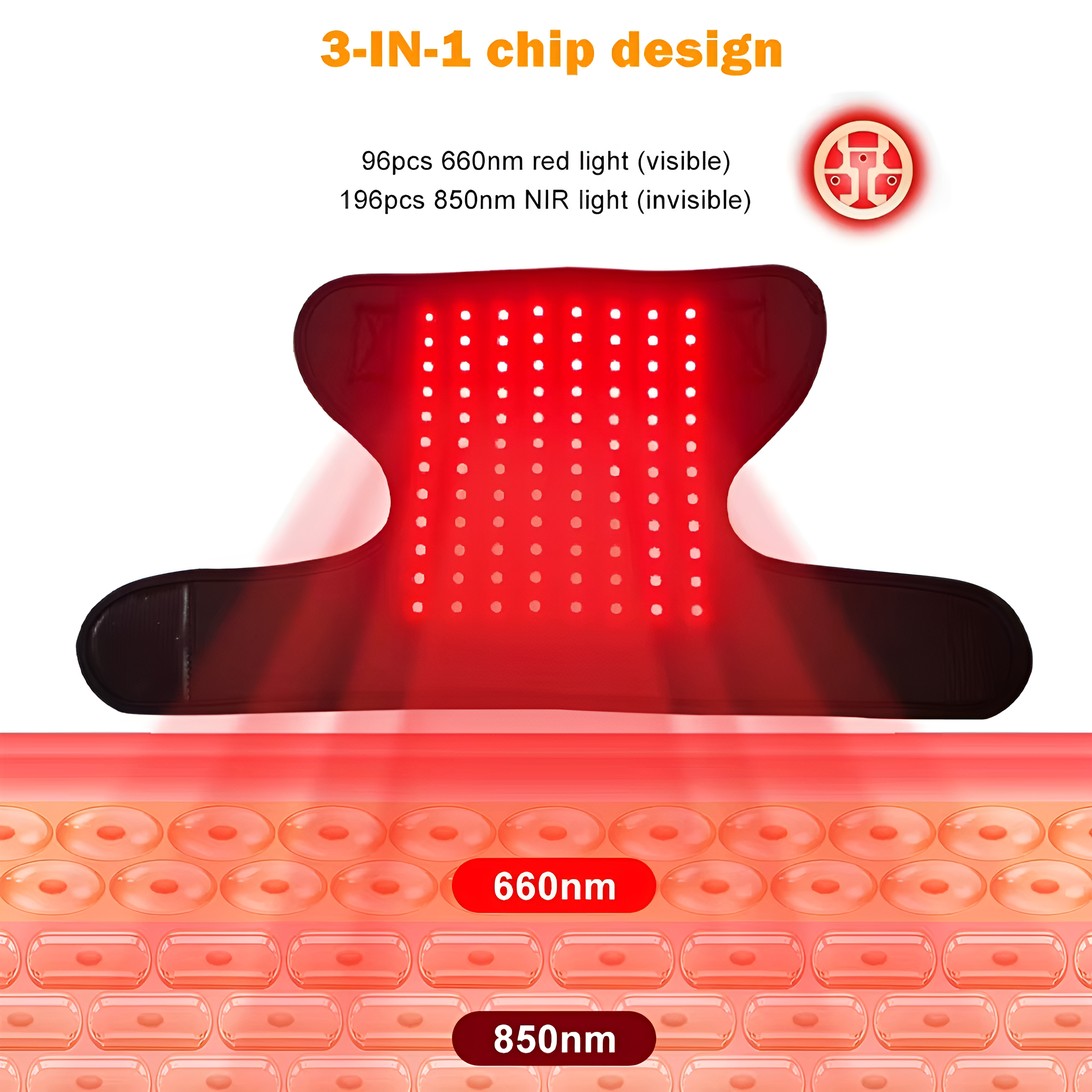 Zenora Shoulder Wrap Infrared Light Therapy For Pain Relief And Recovery | Lersk