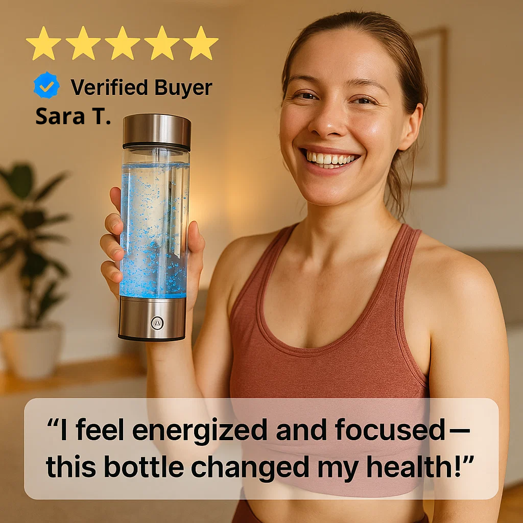 AquaVive Hydrogen Bottle USB Rechargeable Anti-Inflammatory | Lersk
