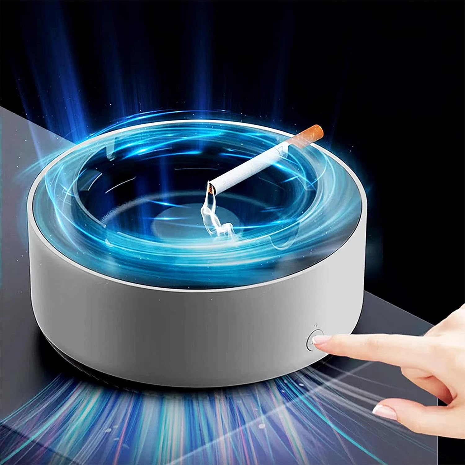 Purificador de Ar Aerlux para Remoção de Fumo com Cinzeiro e Ventoinhas Silenciosas | Lersk