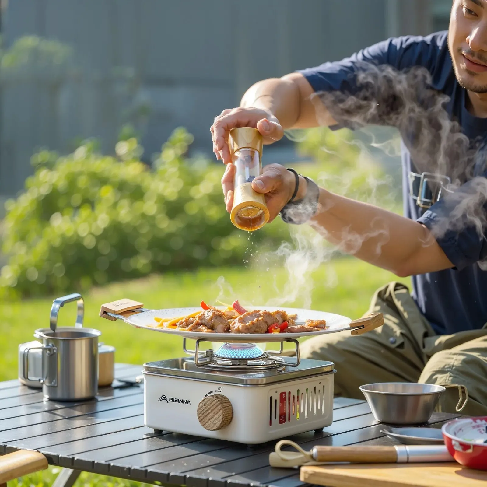 TerraFlame 2800W Lightweight Portable Gas Camping Stove | Lersk