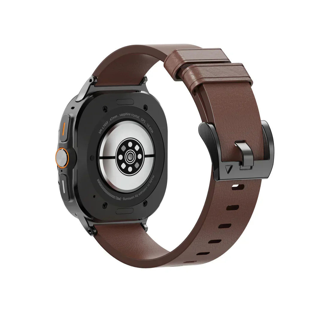 Cinturino in pelle Valoren per Samsung Galaxy Watch Ultra | Lersk