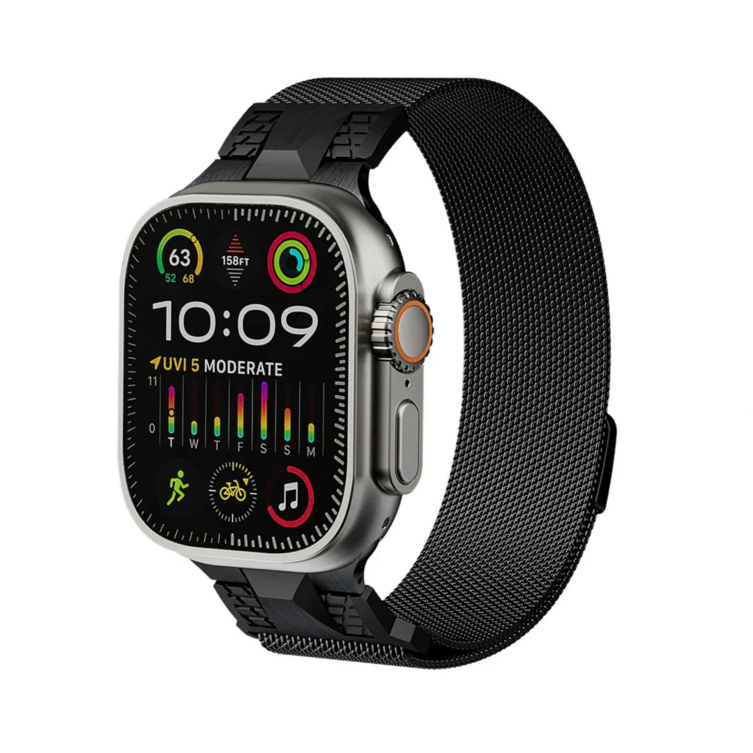 Ardento Milan Magnetisk Metalrem til Apple Watch | Lersk