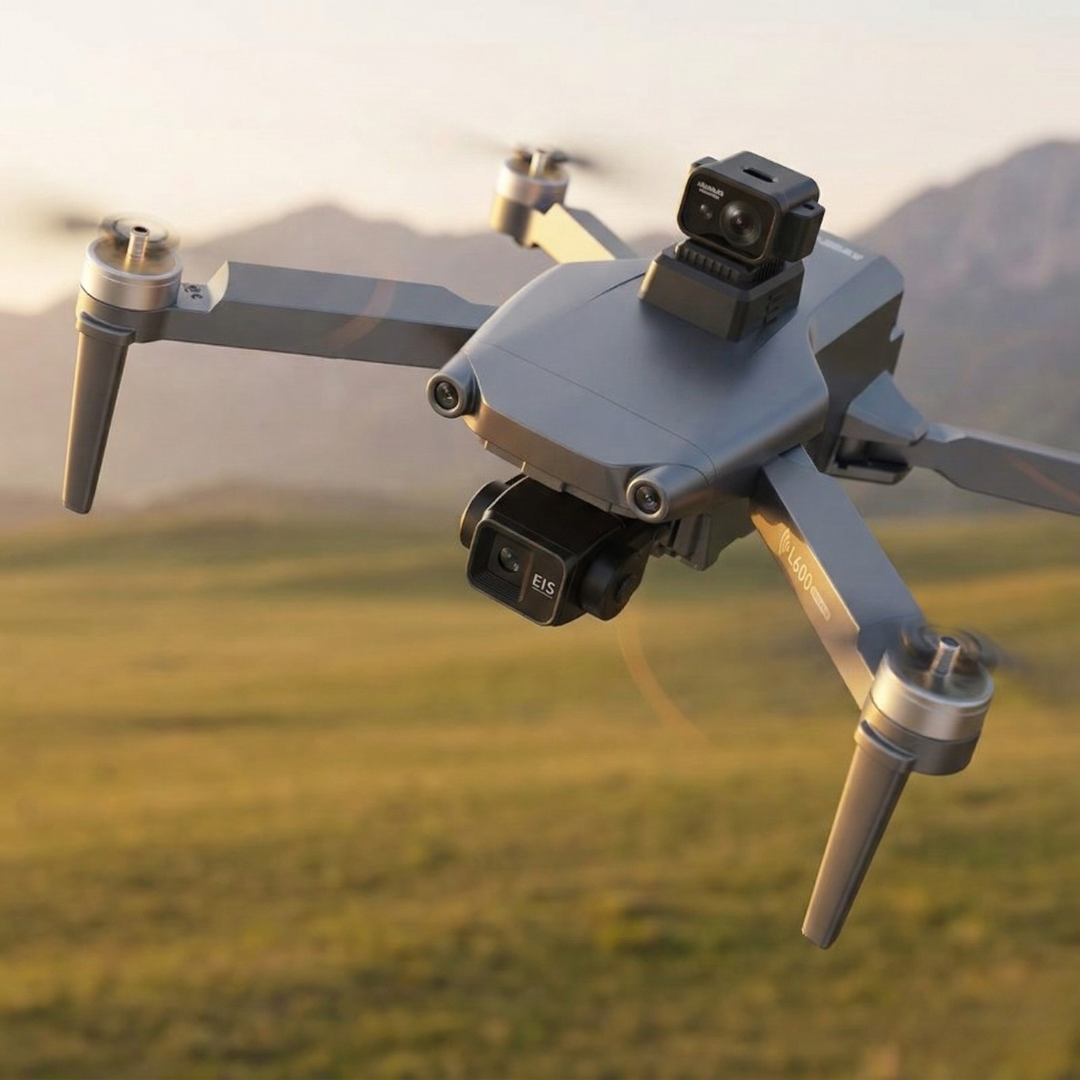 Profesjonalny dron GPS z kamerą 8K i systemem gimbala do nagrywania z powietrza | Lersk