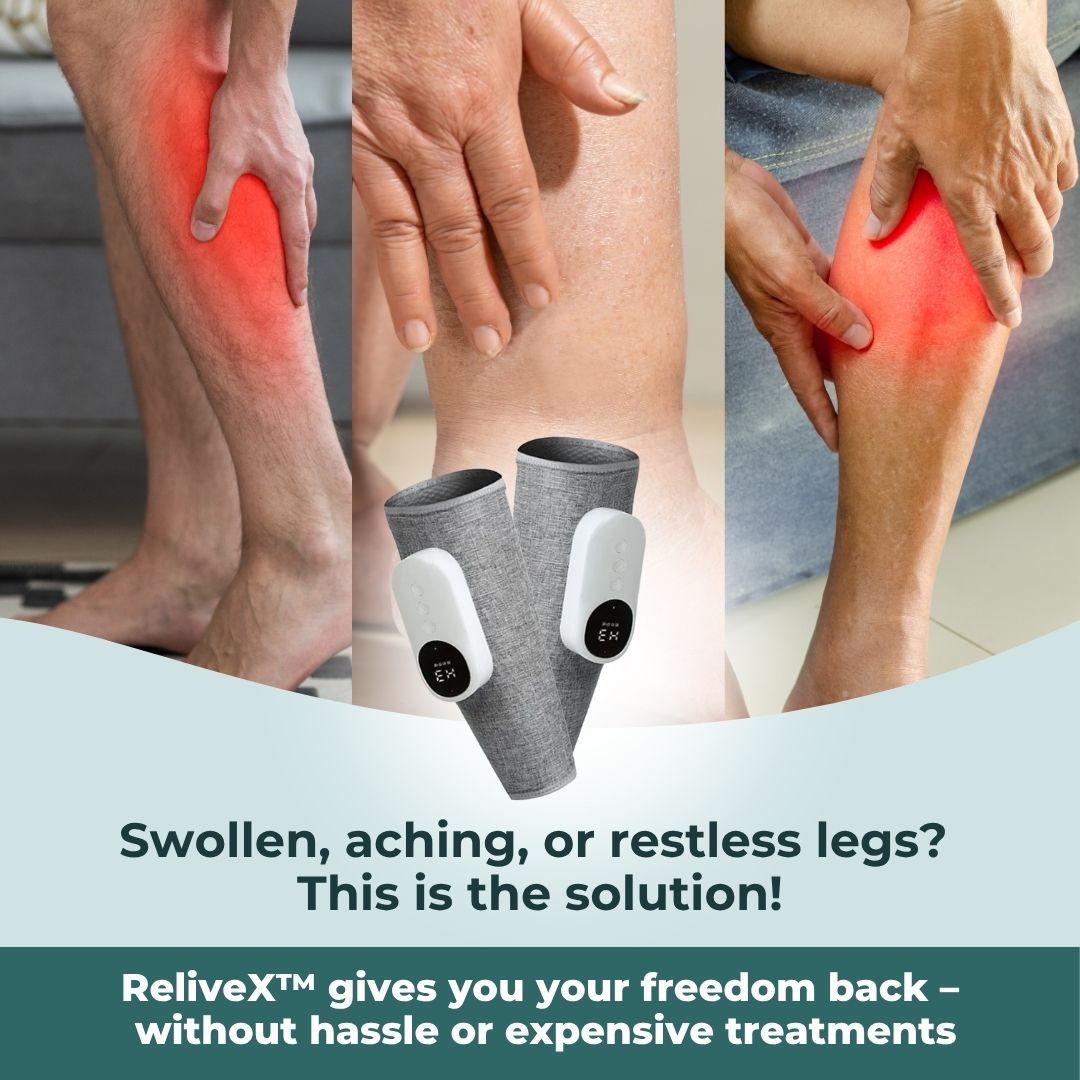 CuraFlow Massageur de Jambes 3-en-1 pour Gonflement et Circulation à Domicile | Lersk