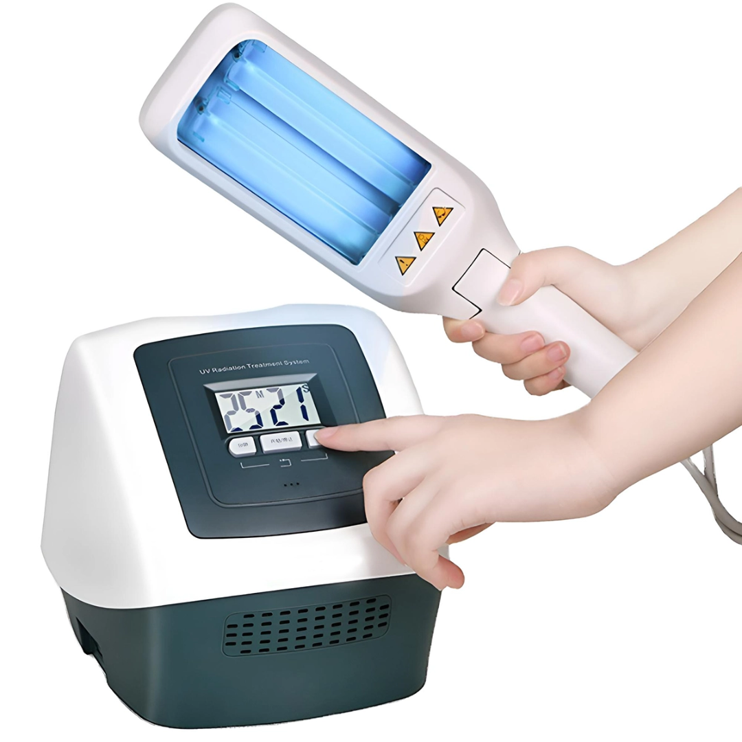 NovaLux UVB Home Phototherapy Lamp for Psoriasis, Vitiligo, and Eczema | Lersk