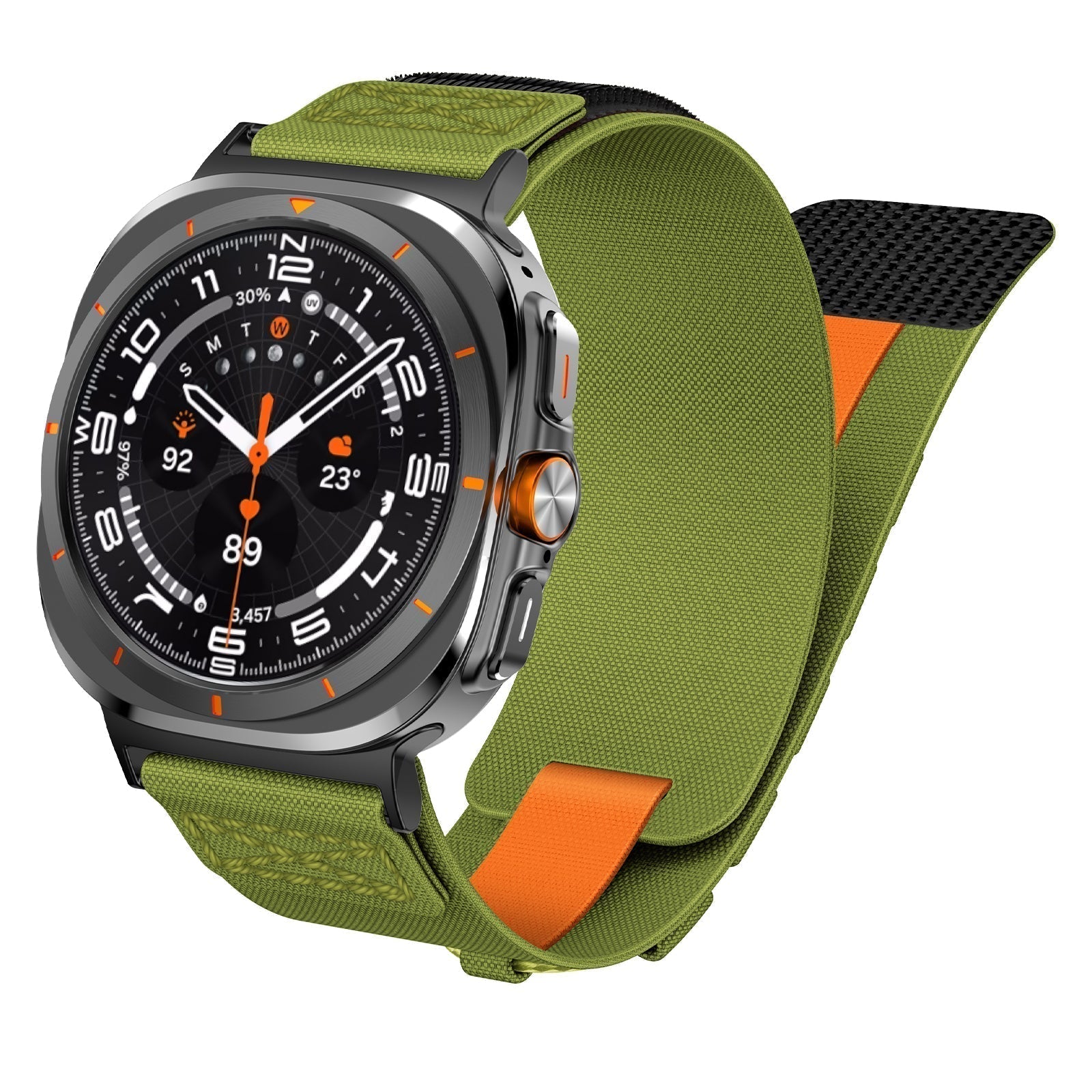 Kirrea | Vyztužený nylonový řemínek na hodinky pro Ultra Smartwatch | Lersk