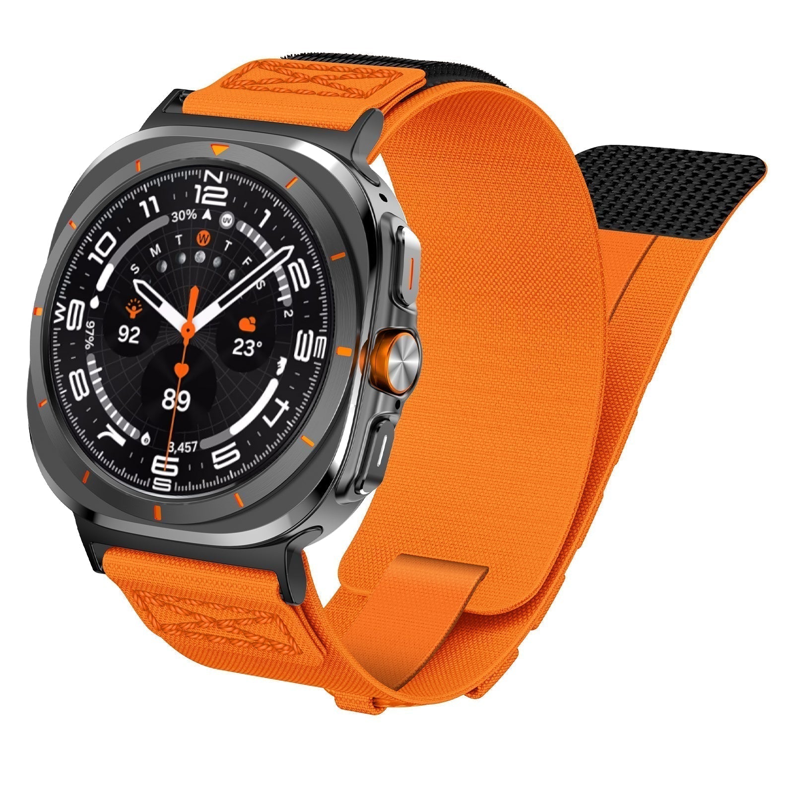 Kirrea | Vyztužený nylonový řemínek na hodinky pro Ultra Smartwatch | Lersk