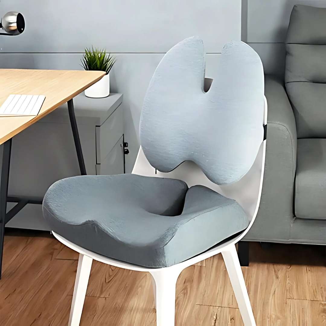 ErgoEase Seat & Back Orthopedic Cushions for Pain Relief | Lersk