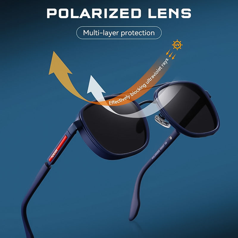 Vintage Polarized Sunglasses For Outdoor Enthusiasts Lightweight Anti Blue Light | Lersk
