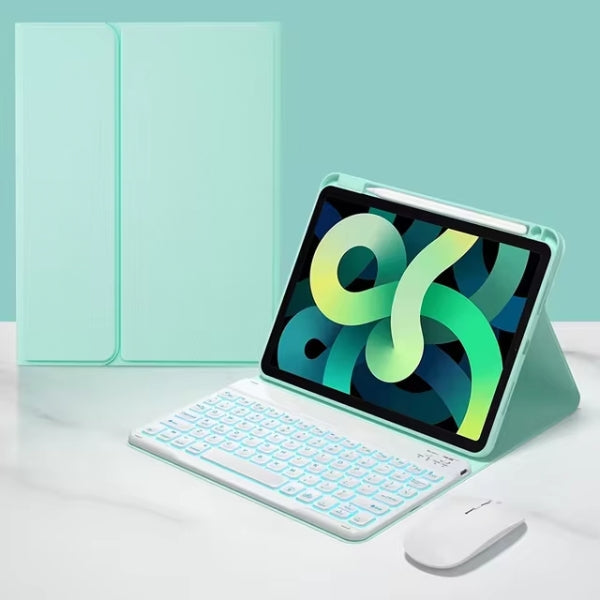 Trådløst tastaturcover til iPad med roterende design til iPad-entusiaster og tabletbrugere | Lersk