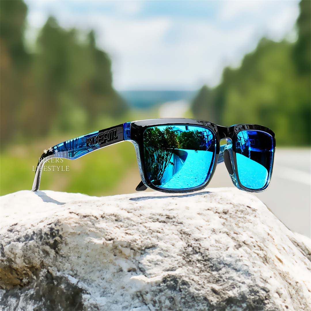 Lunettes de soleil polarisées UrbanGuard anti-lumière bleue pour motards | Lersk