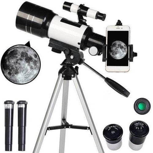 Moonwatcher 150x Zoom Tragbares Teleskop mit Stativ | Lersk