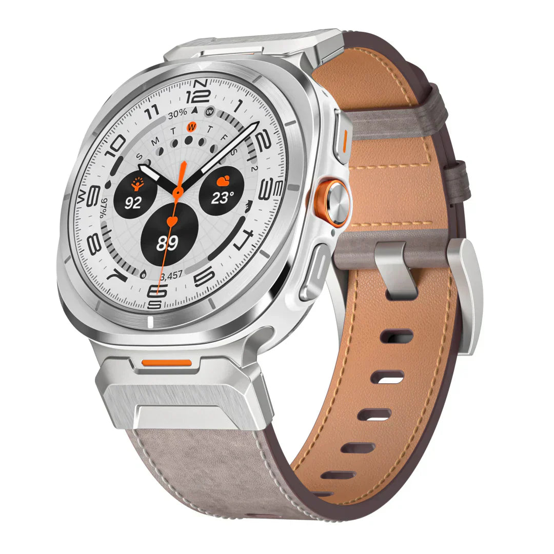 Marcell taktisk læderrem til Galaxy Watch Ultra | Lersk