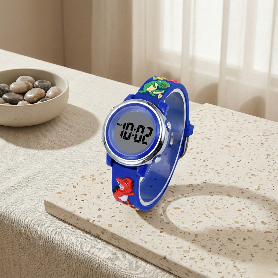 Waterproof Kids Smartwatch With Alarm For Young Learners | Lersk