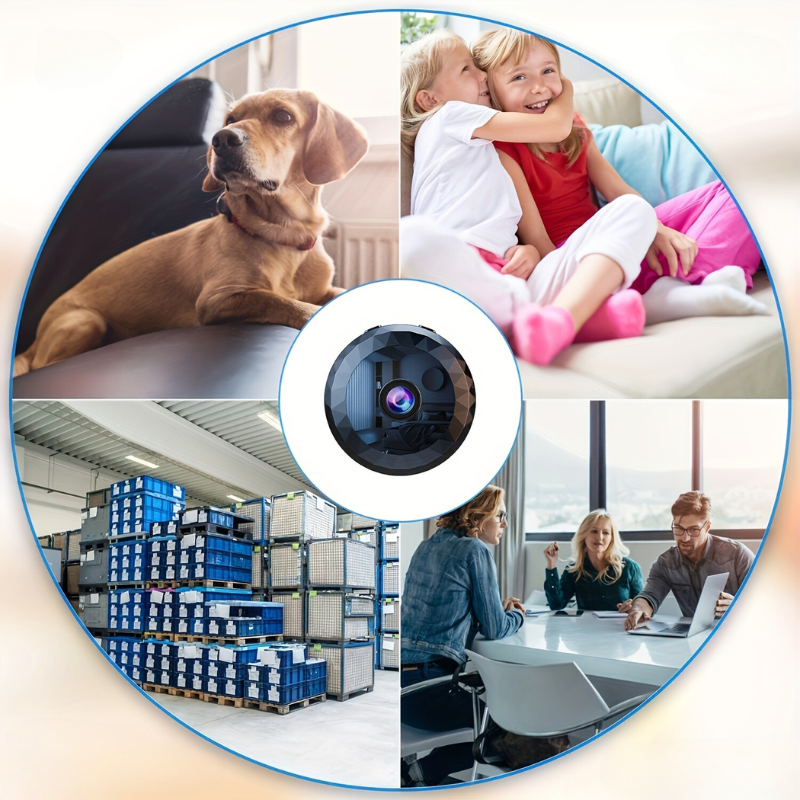 LumosGuard Mini 1080P HD Indendørs Hjemmesikkerhedskamera | Lersk