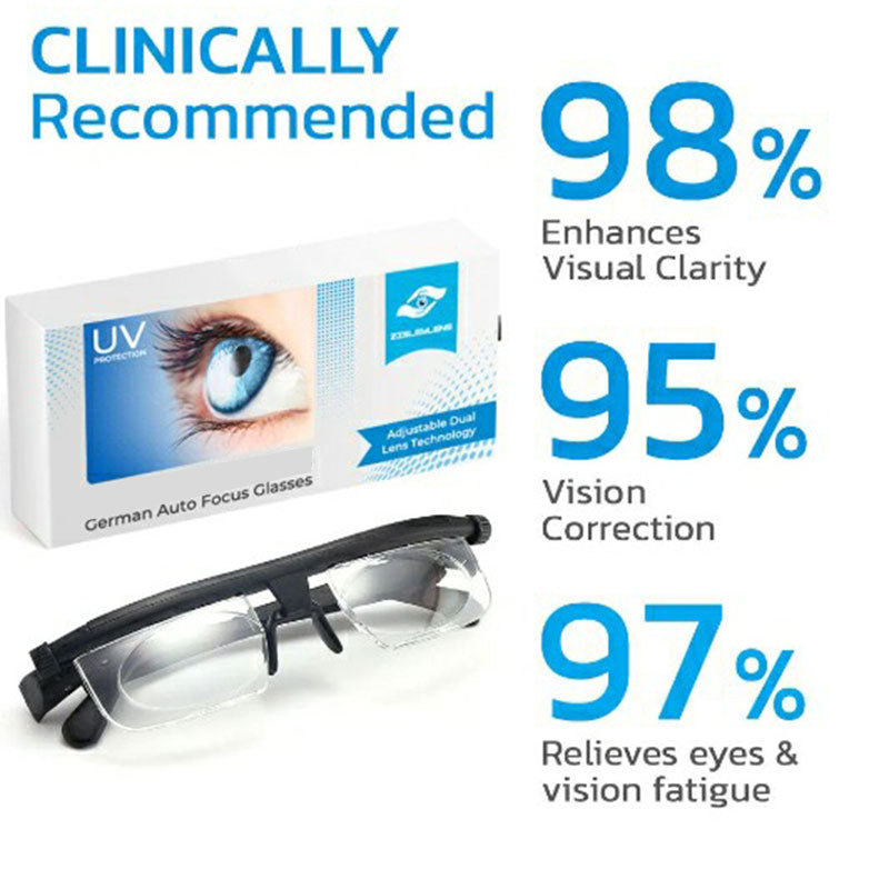 German Auto Focus Glasses For Reading And Distance Clarity Eyewear And Everyday Use | Lersk