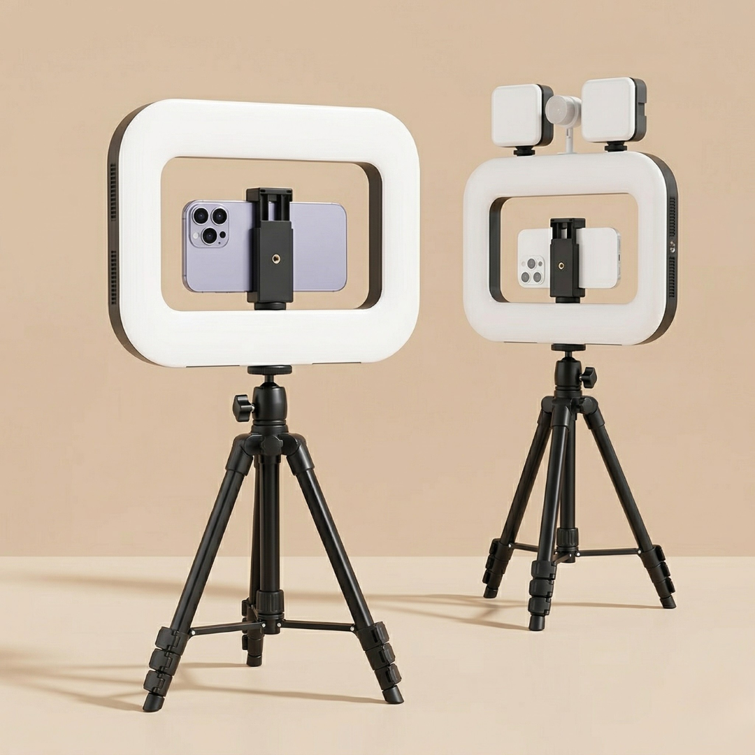 Luce ad Anello LED Portatile per Fotografia Mobile e Streaming | Lersk