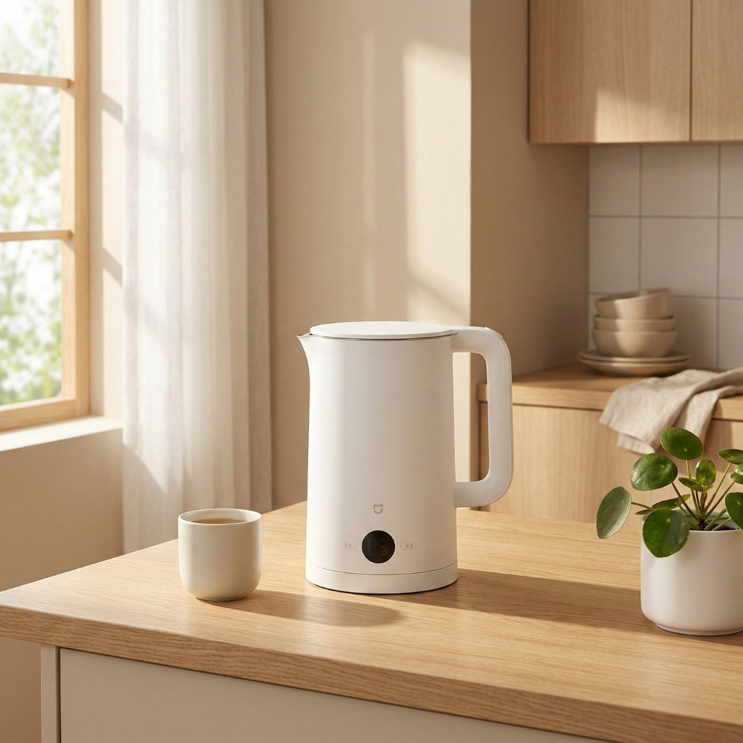 Bollitore Elettrico in Acciaio Inossidabile Capacità 1,7L per Cucina Domestica | Lersk
