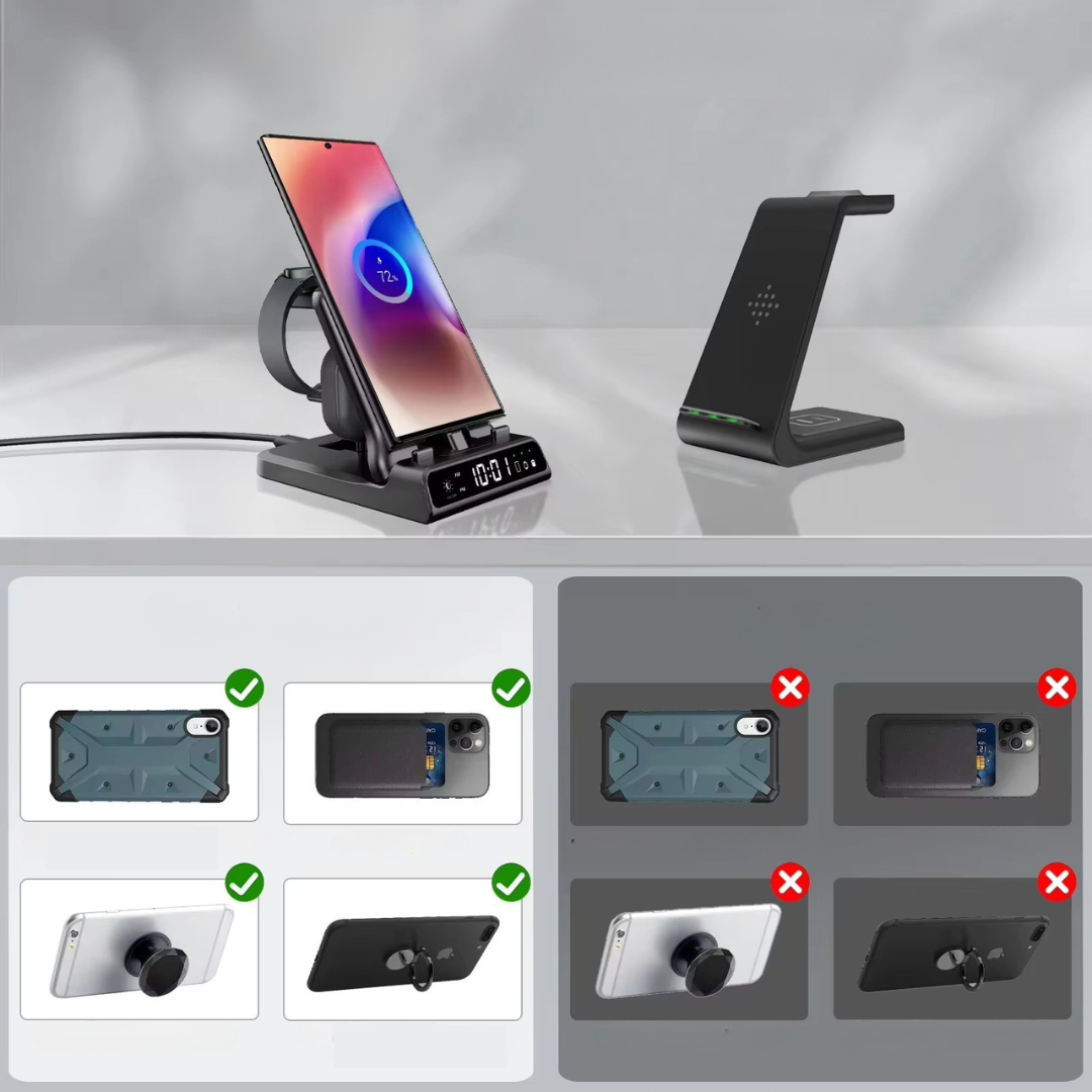 محطة إرساء شحن USB-C لأجهزة متعددة | Lersk