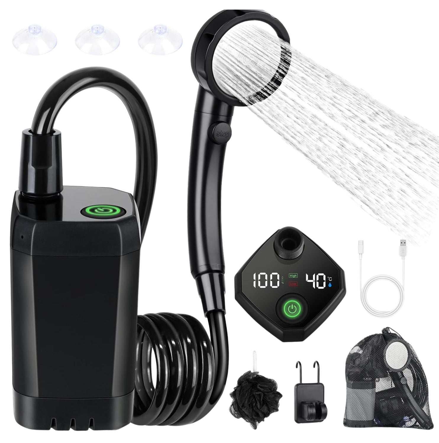 Nomad Electric Camping Shower | Lersk