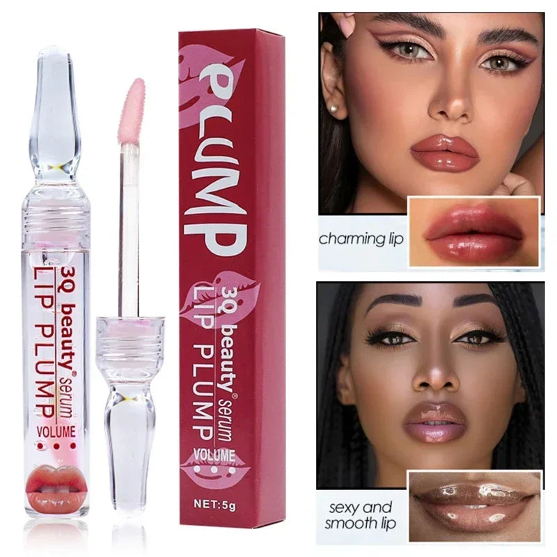 LumaGlow Instant Lip Plumper Serum for Fuller Lips Now | Lersk