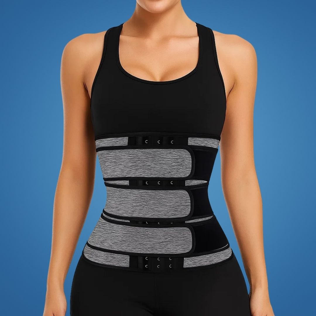 ThermoCore Waist Trainer Belt With Triple Compression Breathable Neoprene Fit Post-Workout And Postpartum Use | Lersk
