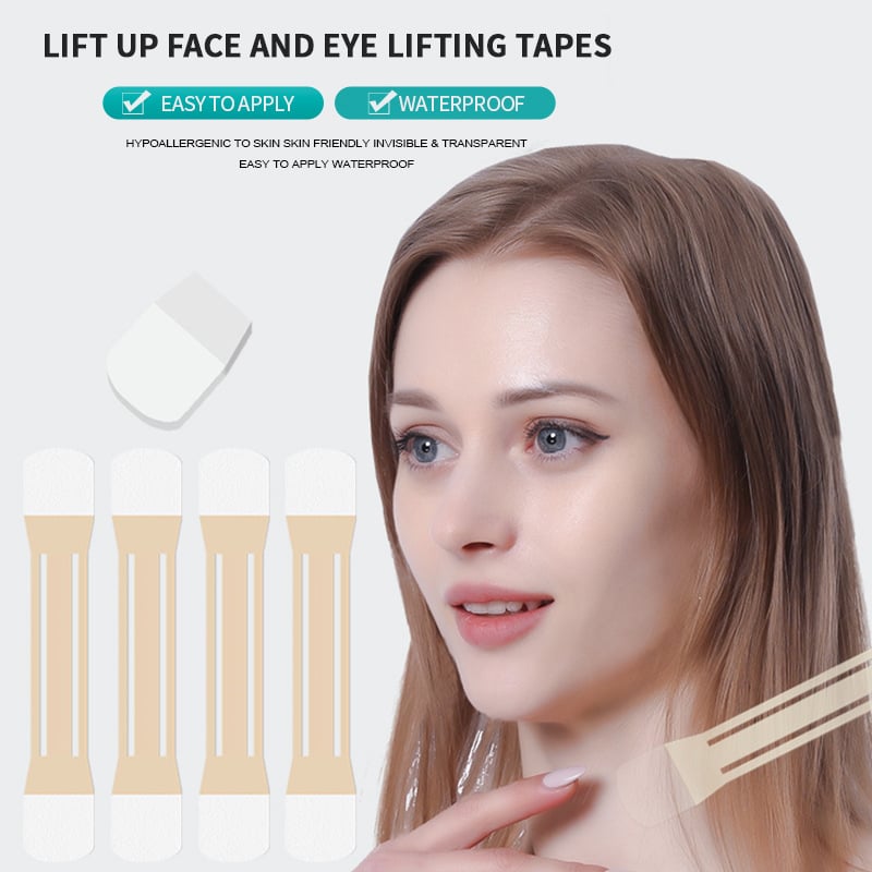 Hals-Lifting-Tape mit unsichtbarem, hautfreundlichem Klebstoff für sofortige Straffung und Konturierung | Lersk