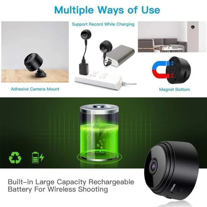 Nextri | 1080P Magnetic Mini Wireless Camera | Lersk