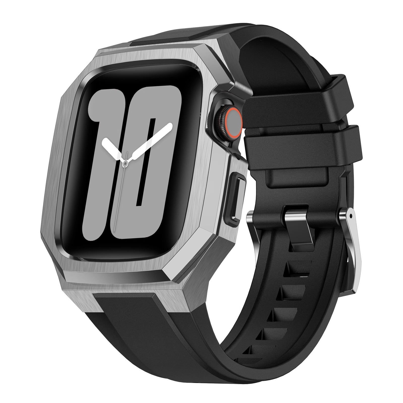 Rivelle Stainless Steel Case With Rubber Band for Apple Watch | Lersk