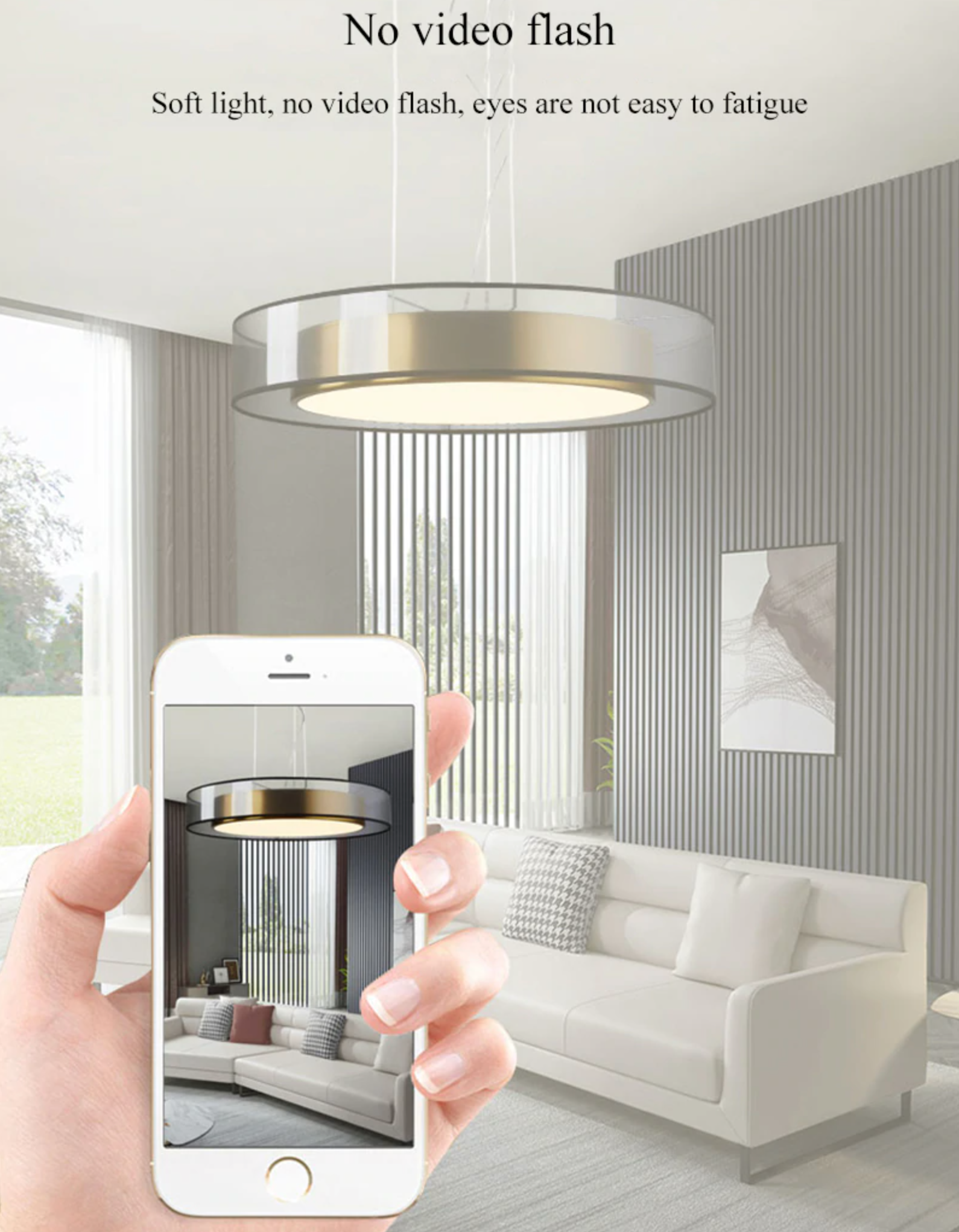 Zentra TriLight LED-Deckenleuchte zum Einbau mit drei Farben | Lersk