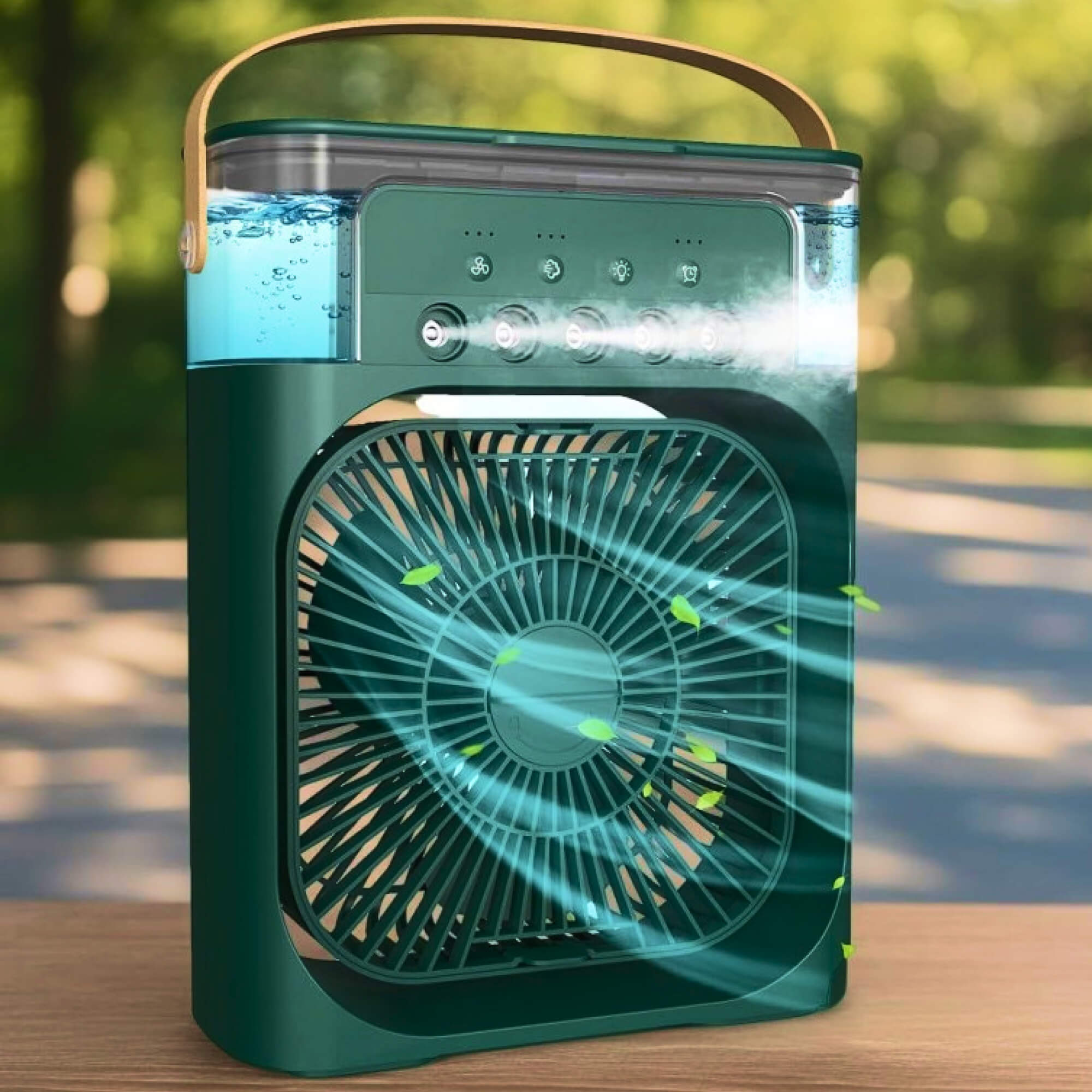 Climatiseur humidificateur portable 3-en-1 pour chambres | Lersk