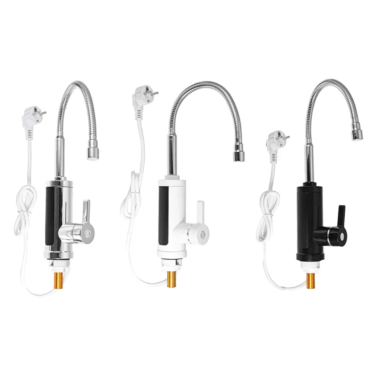 FlowHeat 3000W Electric Kitchen Tap With Instant Hot Water For Homes And Kitchens | Lersk