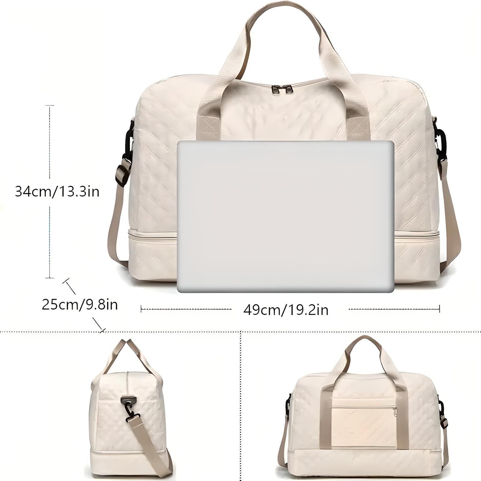 Voyager Weekender Duffle Bag Water-Resistant Multi-Pocket | Lersk