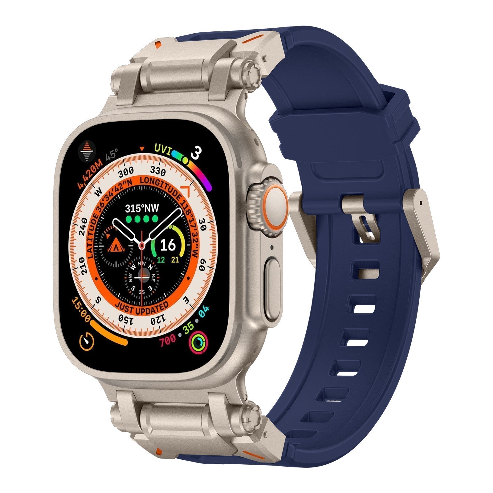 Voyant Silicone Apple Watch Band | Lersk