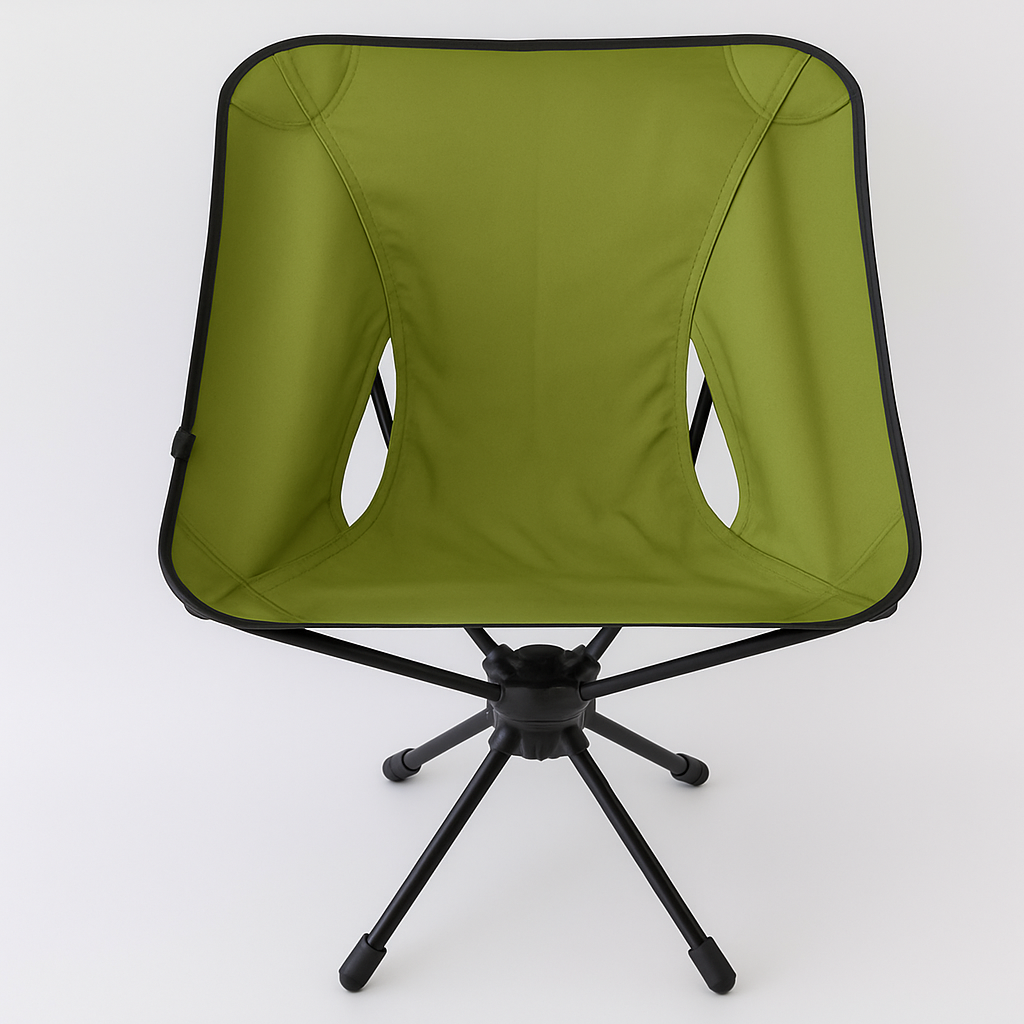 SwiftGlide 360° Drehbarer Campingstuhl für Outdoor-Komfort | Lersk